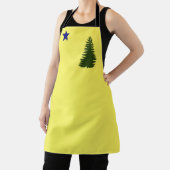 Tablier Ancien drapeau du Maine (1901) (Insitu)