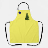 Tablier Ancien drapeau du Maine (1901) (Recto)