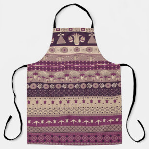 Tablier Ancien ornement égyptien Tribal sans couture motif