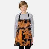 Tablier Ancien pavillon d'art classique grec à la poterie (Porté)