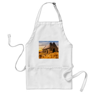 Tablier Ancienne église sur les Plaines Zazzle HEART Apro