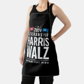 Tablier Anciens Combattants Pour Harris Walz Présidentiell (Insitu)
