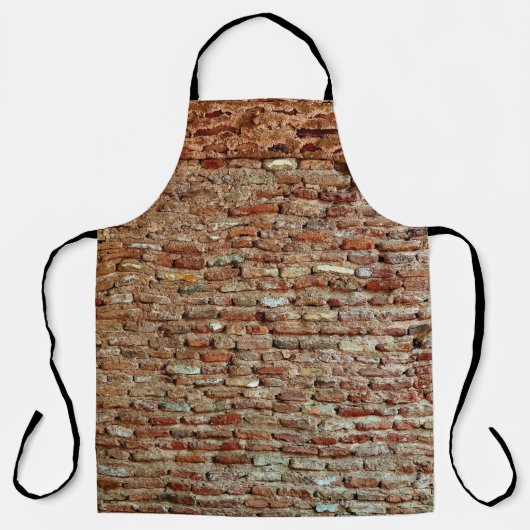 Tablier Ancient Textured Brick Wall of Lal Killa Indiaaged (Recto)