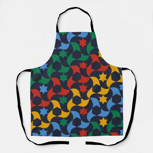 Tablier Andalusian Tiles 12 (Alhambra Palace, Granada) (Recto)