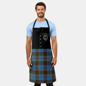 Tablier Anderson Clan Badge & Tartan Kilt Apron (Porté)