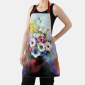 Tablier Anémones par Odilon Redon (Insitu)