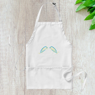 Tablier Ange céleste avec étoiles étincelantes