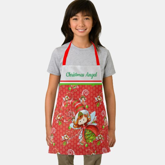 Tablier Ange de Noël (Insitu)