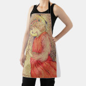 Tablier Angel Jouer un Flageolet (Insitu)