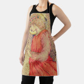 Tablier Angel Jouer un Flageolet (Insitu)