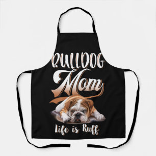 Tablier Anglais Bulldog Vêtements Bulldog Maman Vie Est R