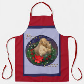 Tablier Anglais Cocker Spaniel Christmas (Recto)