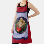Tablier Anglais Cocker Spaniel Christmas (Insitu)