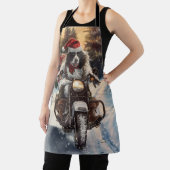 Tablier Anglais Setter Chien équitation Moto Noël (Insitu)