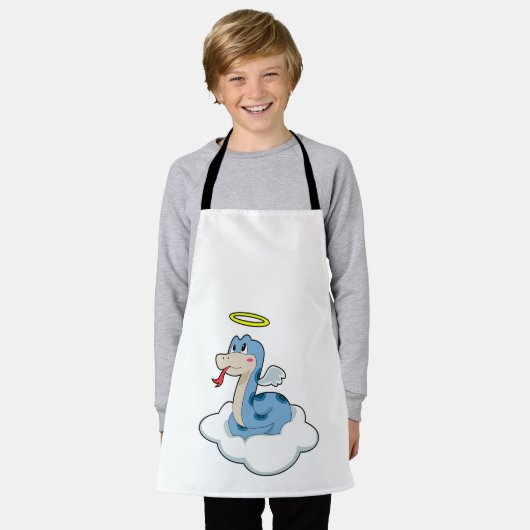 Tablier Angle nuage serpent (Porté)