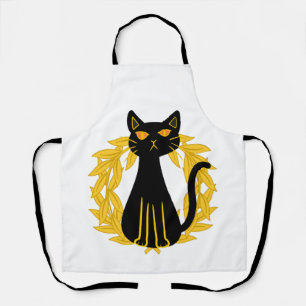Tablier Animaux Chat Noir Horreur Halloween Enfants