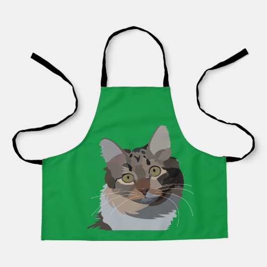 Tablier Animaux de chat Animaux de compagnie Illustration  (Recto)