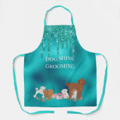 Tablier Animaux de compagnie Chien Grooming Robin's Egg Pe (Recto)