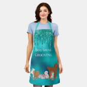Tablier Animaux de compagnie Chien Grooming Robin's Egg Pe (Porté)