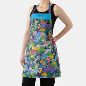 Tablier Animaux Safari Animés colorés (Insitu)