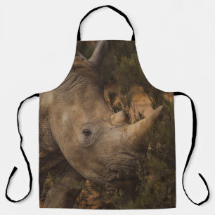TABLIER ANIMAUX SAUVAGES RHINO