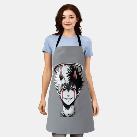 Tablier Anime Apron For Him or Her (Porté)