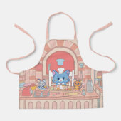 Tablier Anime Tom, Jerry et boulangerie Tuffy (Recto)