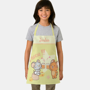 Tablier Anime Tuffy et Jerry Cheese au fromage