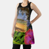 Tablier Anini Beach, Kauai Hawaiian Collage (Insitu)