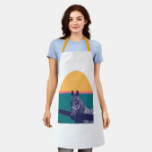 Tablier Année Golden Hour (Porté)