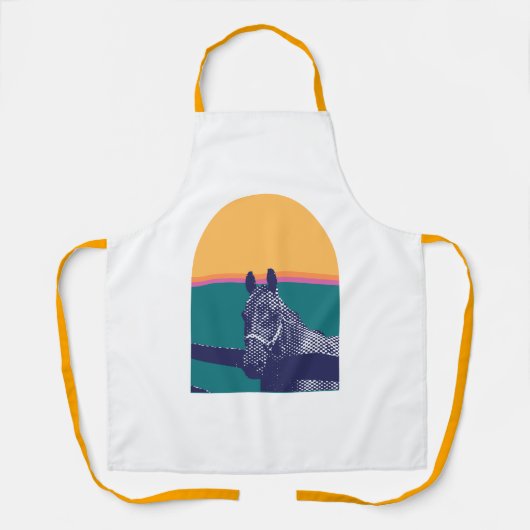 Tablier Année Golden Hour (Recto)