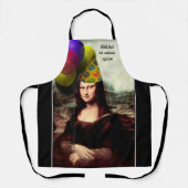 Tablier Anniversaire de Mona Lisa (Recto)