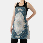 Tablier Antique Turkish Persian Carpet Rug (Insitu)