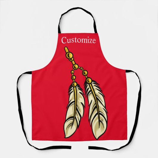 Tablier Apache Feathers Thunder_Cove (Recto)