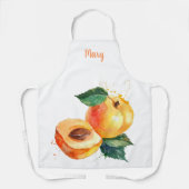 Tablier Aperon personnalisable de la broche aquarelle (Recto)