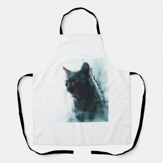 Tablier Apocalypse de chat Zombie (Recto)