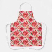 Tablier Apoon rose Peony (Recto)