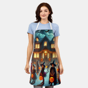 Tablier Apoons funéraires Geft pour jour d'halloween