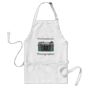 Tablier Appareil Photo Professionnel Rétro Vintage