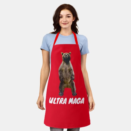 TABLIER APPAREILS DE CUISINE ULTRA MAGA GRIZZLY (Porté)