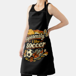 Tablier Apparemment j'aime le football