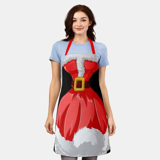 Tablier Appartement de Noël Fun Holiday (Porté)