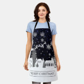Tablier Appartement du village de Noël (Porté)