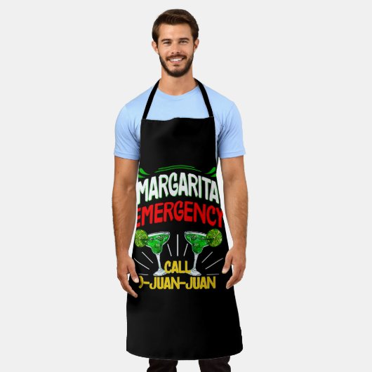 Tablier Appel d'urgence Margarita 9 Juan Juan Juan (Porté)