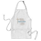 Tablier APPELEZ-LA BÉNÉFICIÉE Maman Proverbes Épouses 31 É (Devant)