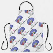 Tablier Appelez-Moi Brainical Anatomique Attitude Cerveau (Recto)