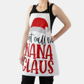 Tablier Appelez-Moi Simplement Nana Claus, Maman de Noël (Insitu)