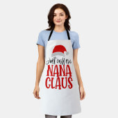 Tablier Appelle-Moi Nana Claus-56768 (Porté)