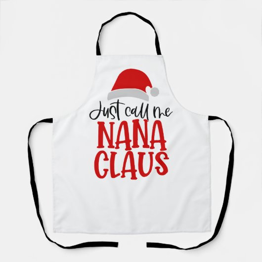 Tablier Appelle-Moi Nana Claus-56768 (Recto)