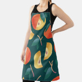 Tablier Apple Delight : Vert Foncé Sans Couleur. (Insitu)